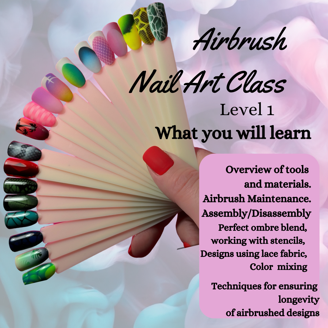 Airbrush Nail art course